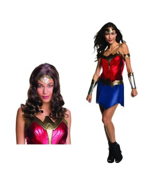 Wonder Woman Women Costume And Wig