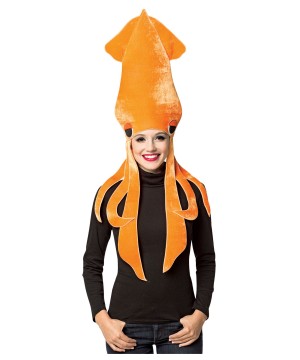Squid  Costume Hat