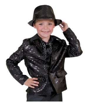 Black Disco Kids Costume