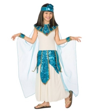 Blue Cleopatra Girl Costume