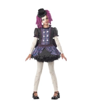 Broken Doll Kids Costume