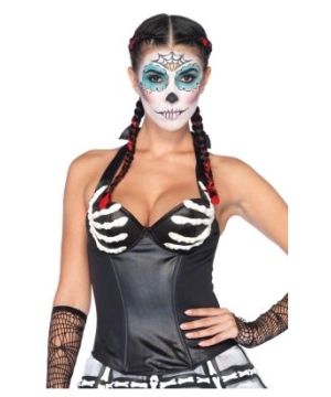 Latex Bony Corset  Costume