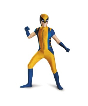Wolverine Bodysuit Kids/teen Costume 