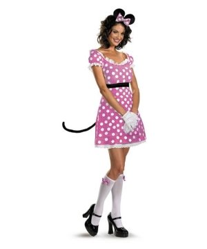  Pink Sassy Minnie Mouse Costume