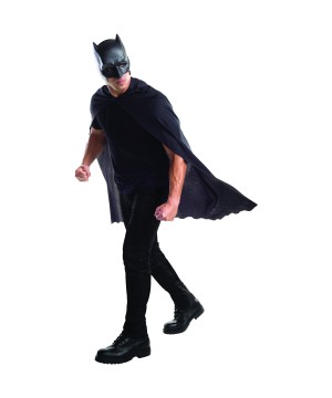 Batman V Superman Cape and Mask for Men