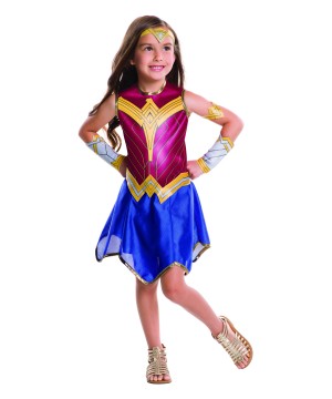 Batman V Superman Wonder Woman Girls Movie Costume