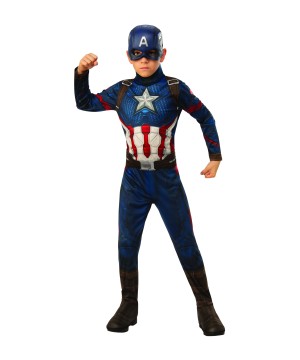 Boys Captain America Costume