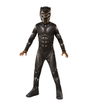 Boys Endgame Black Panther Costume Economy