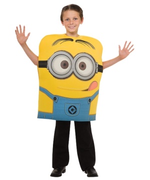 Despicable Me 2 Minion Bob Mens Movie Costume Jumpsuit  