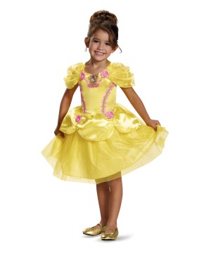 Disney Beauty and the Beast Princess Belle Little Girls Costume Gown