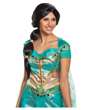 Disneys Jasmine Womens Wig