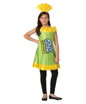 Girls Jolly Rancher Dress Apple Dress