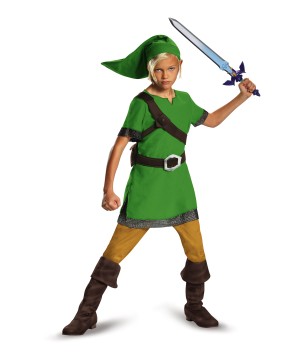 Hyrule Link Boys Costume