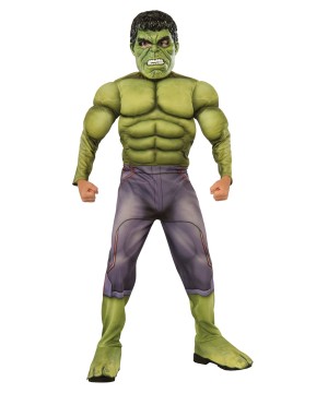 Marvel Incredible Hulk Boys Costume Superhero Halloween Party