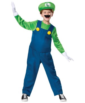 Luigi Child Costume