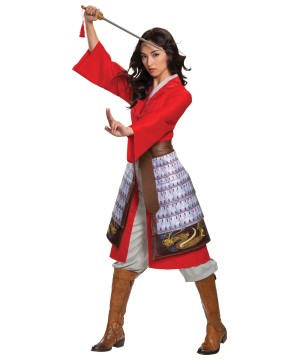 Womens Mulan Hero Dress Costume