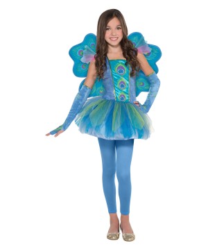 Princess Peacock Girls Costume