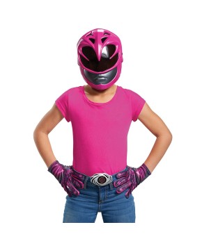 Girls Pink Ranger Movie Accessory Kit