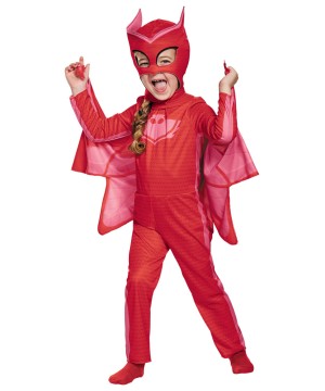 Pj Masks Owlette Girls Costume